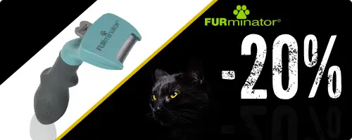 20% di sconto sui FURminator per gatti